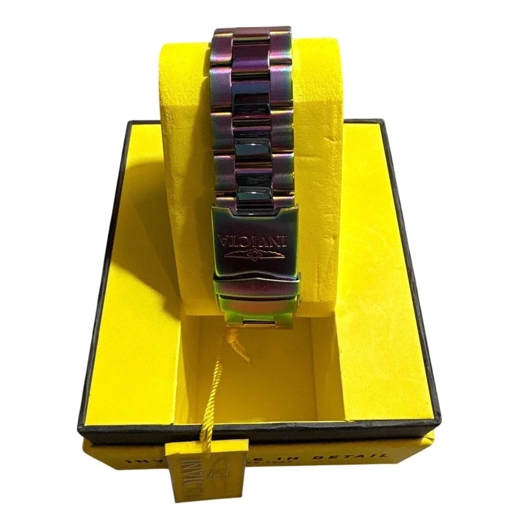 Invicta 25341 ProDiver Automatic Skeleton Dial Rainbow Stainless Steel Men Watch